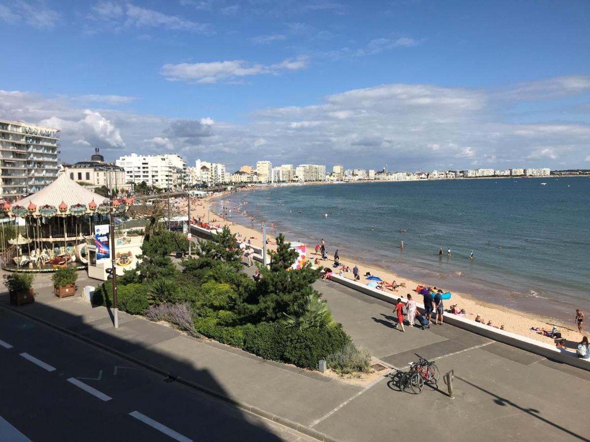Appartement T2 Face Plage Avec Balcon, Cuisine Equipee Et Tv - Fr-1-92-908 เลส์ซาบล์-โดล็อนน์ ภายนอก รูปภาพ