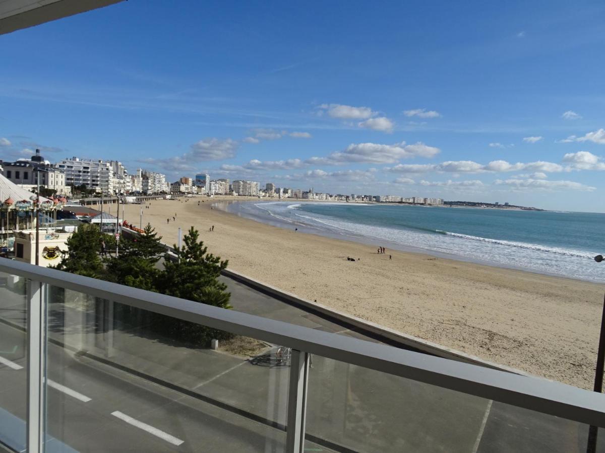 Appartement T2 Face Plage Avec Balcon, Cuisine Equipee Et Tv - Fr-1-92-908 เลส์ซาบล์-โดล็อนน์ ภายนอก รูปภาพ